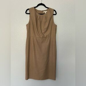 Banana Republic Classic Tan Sheath Dress
